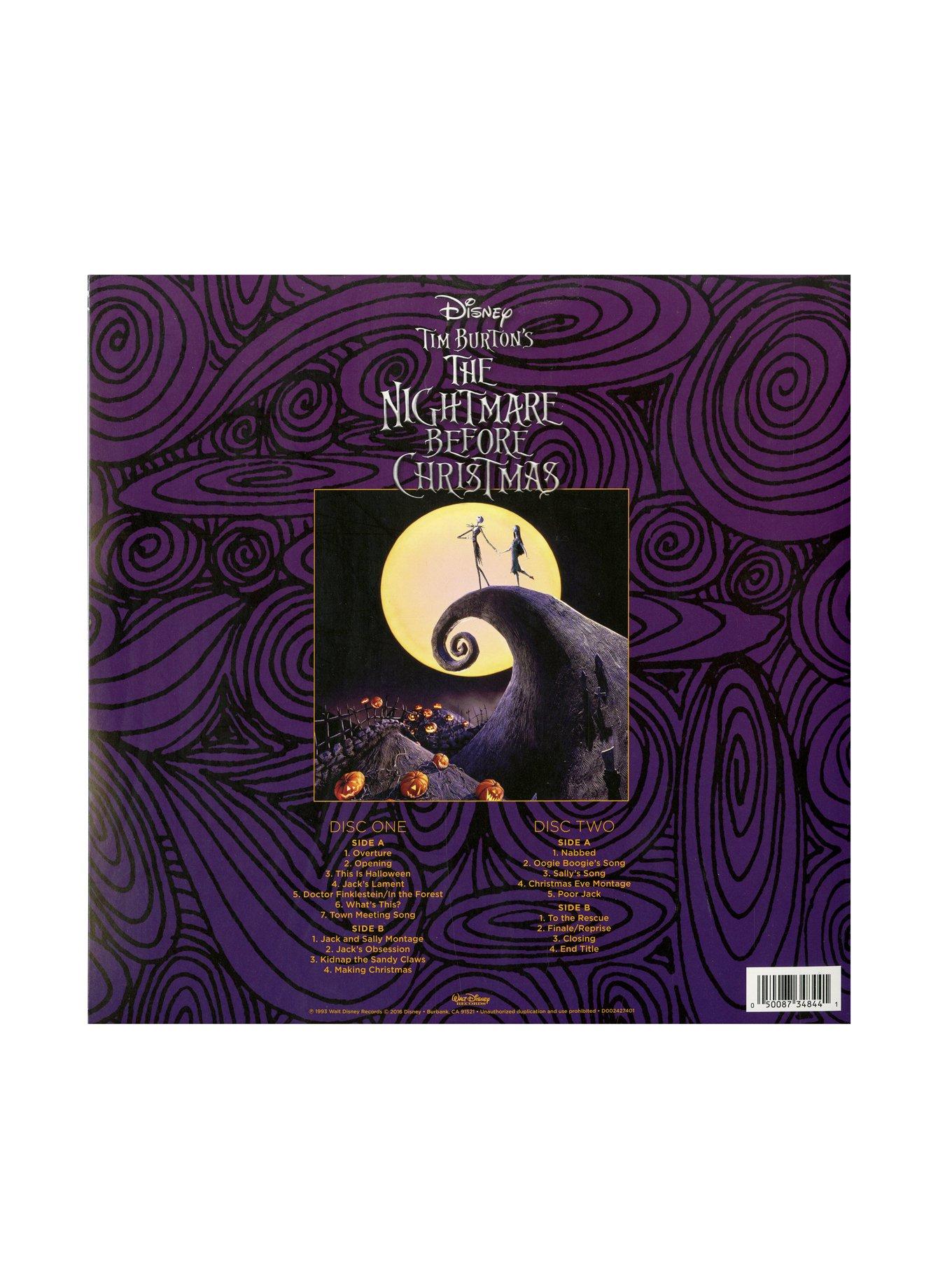 The Nightmare Before Christmas Original Motion Picture Soundtrack Vinyl LP, , alternate