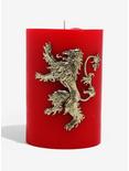 Game Of Thrones Lannister House Sigil Candle, , alternate