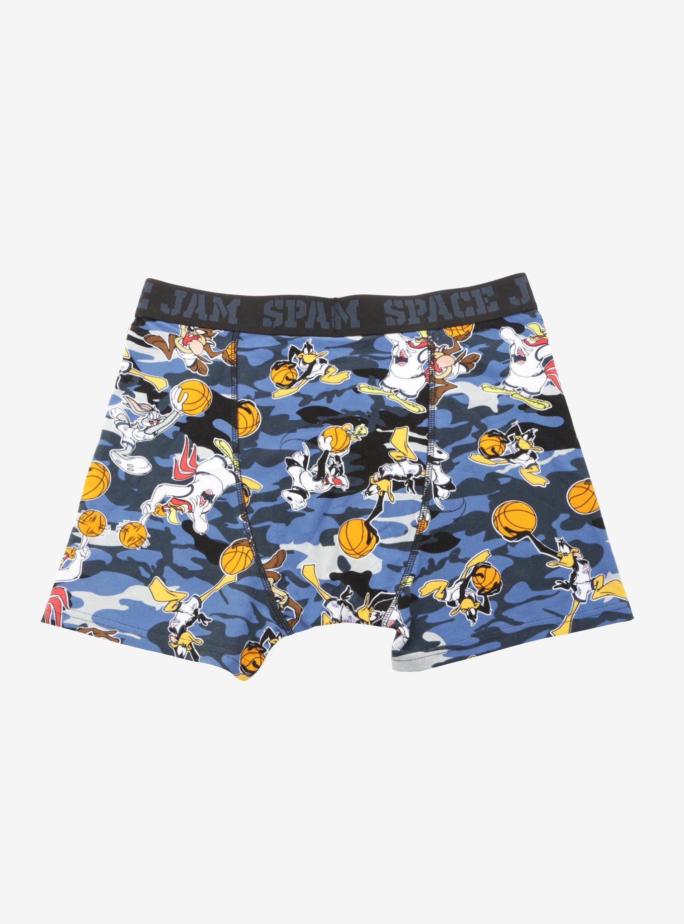 Space Jam Camo Boxer Briefs, , alternate