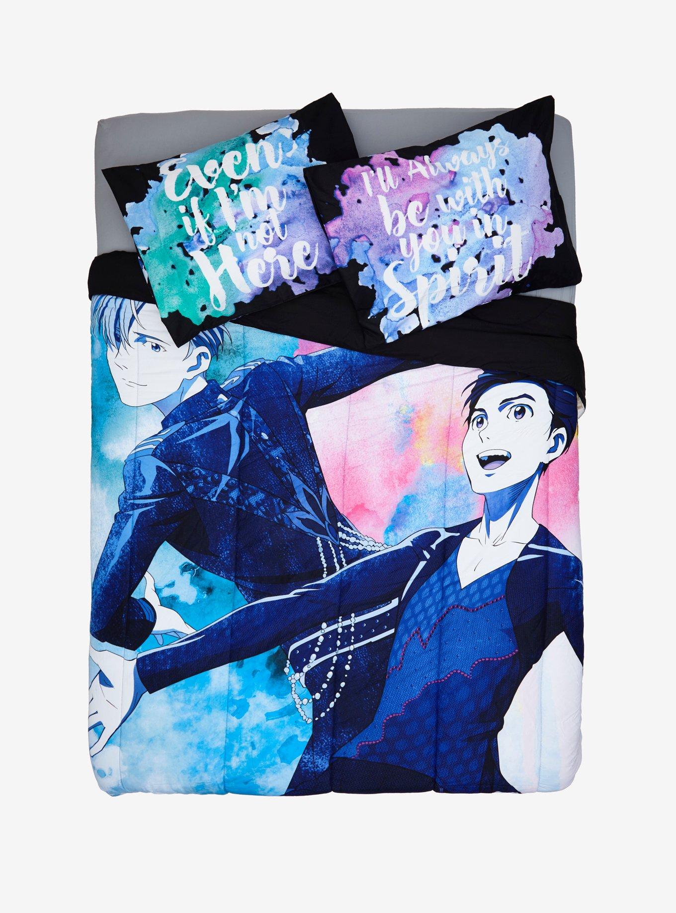 Yuri!!! On ICE In Spirit Watercolor Pillowcase Set, , alternate