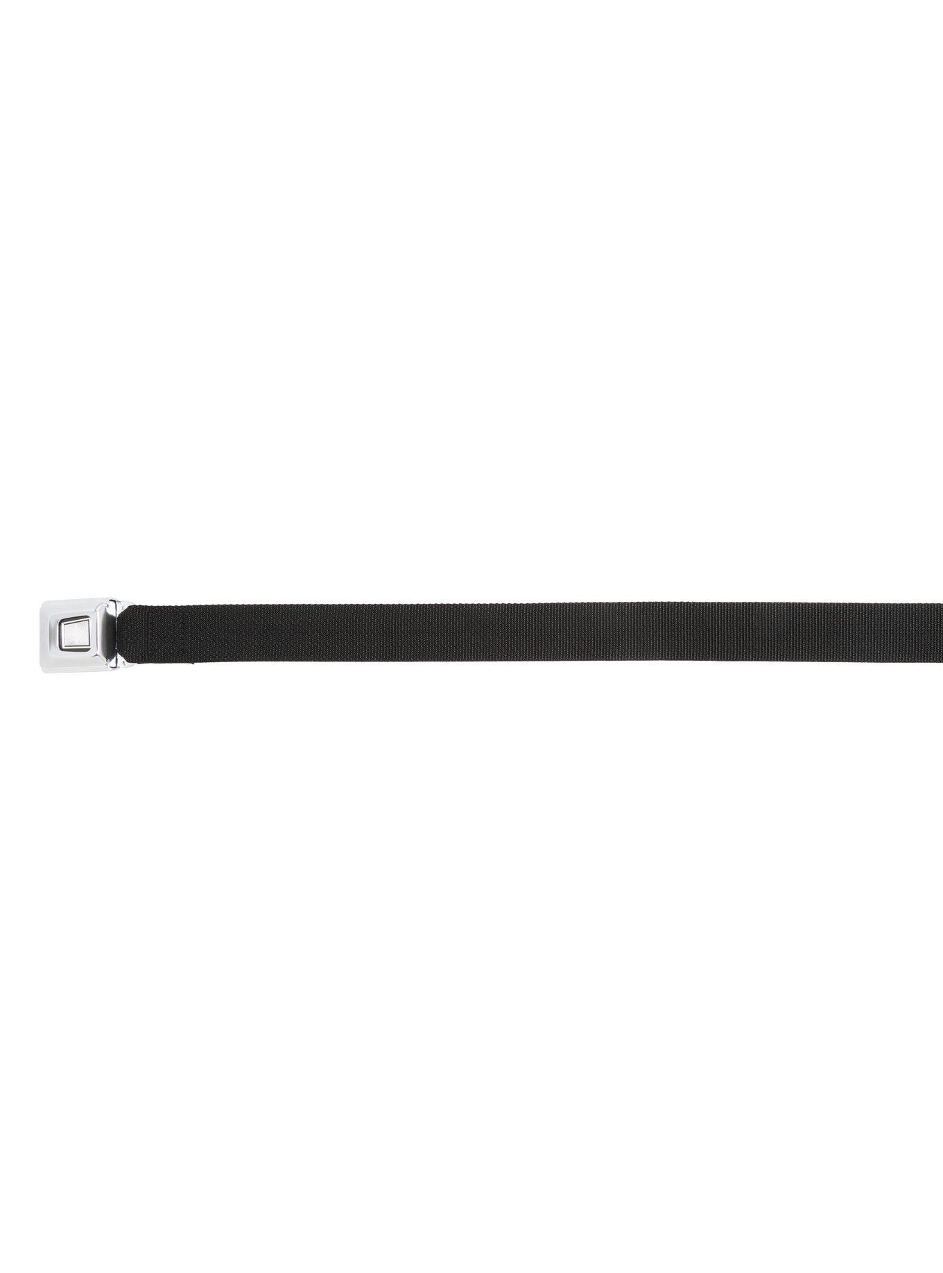 Black Seat Belt Belt, , alternate