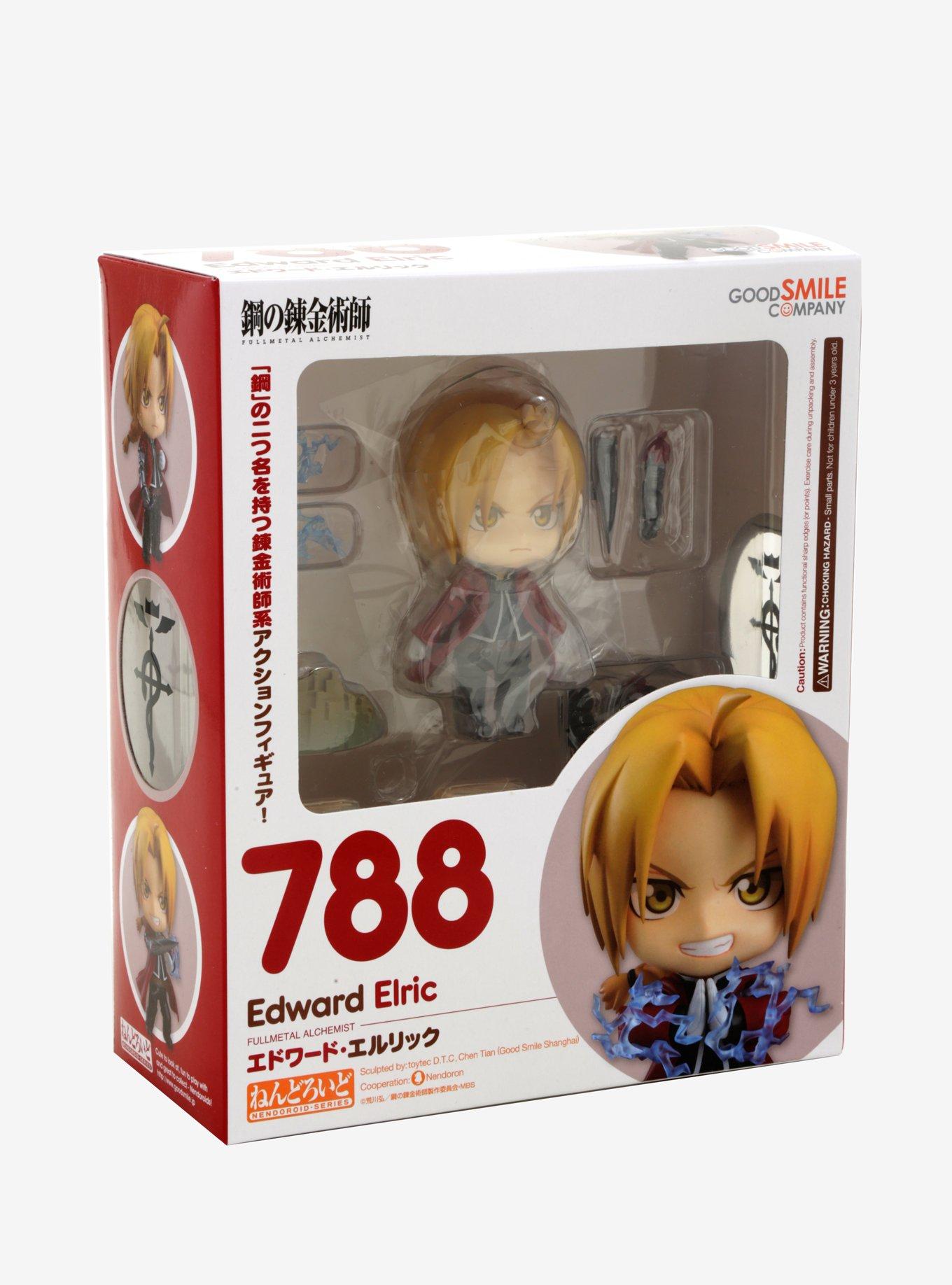 Nendoroid Full Metal Alchemist Edward Elric Vinyl Figure, , alternate