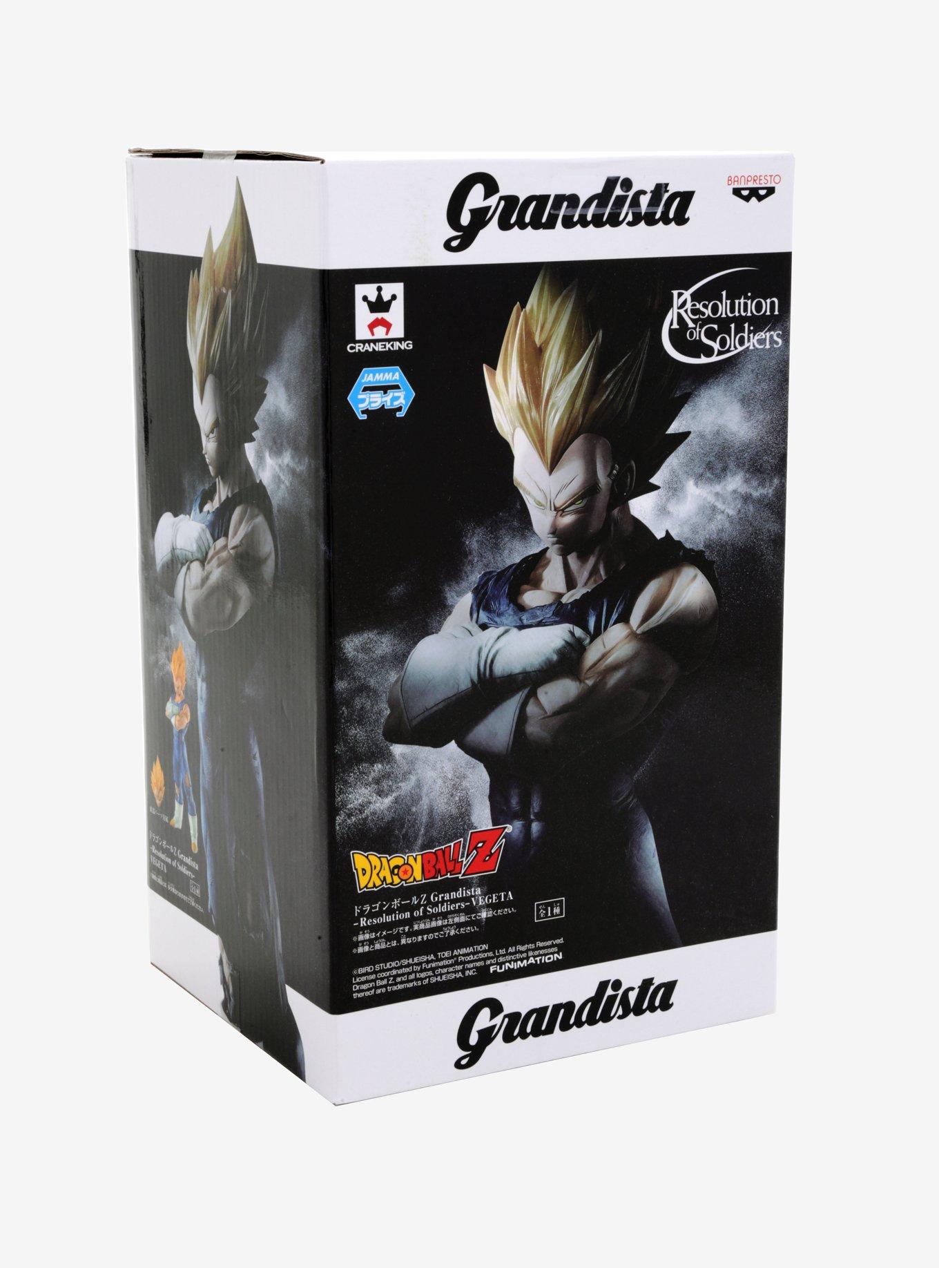 Dragon Ball Z Grandista Resolution Of Soldiers Vegeta Figure, , alternate