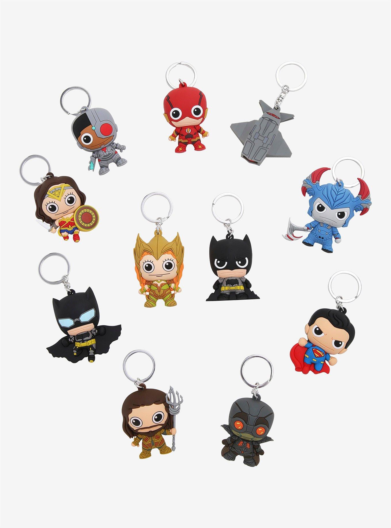DC Comics Justice League Blind Bag Figural Key Chain, , alternate