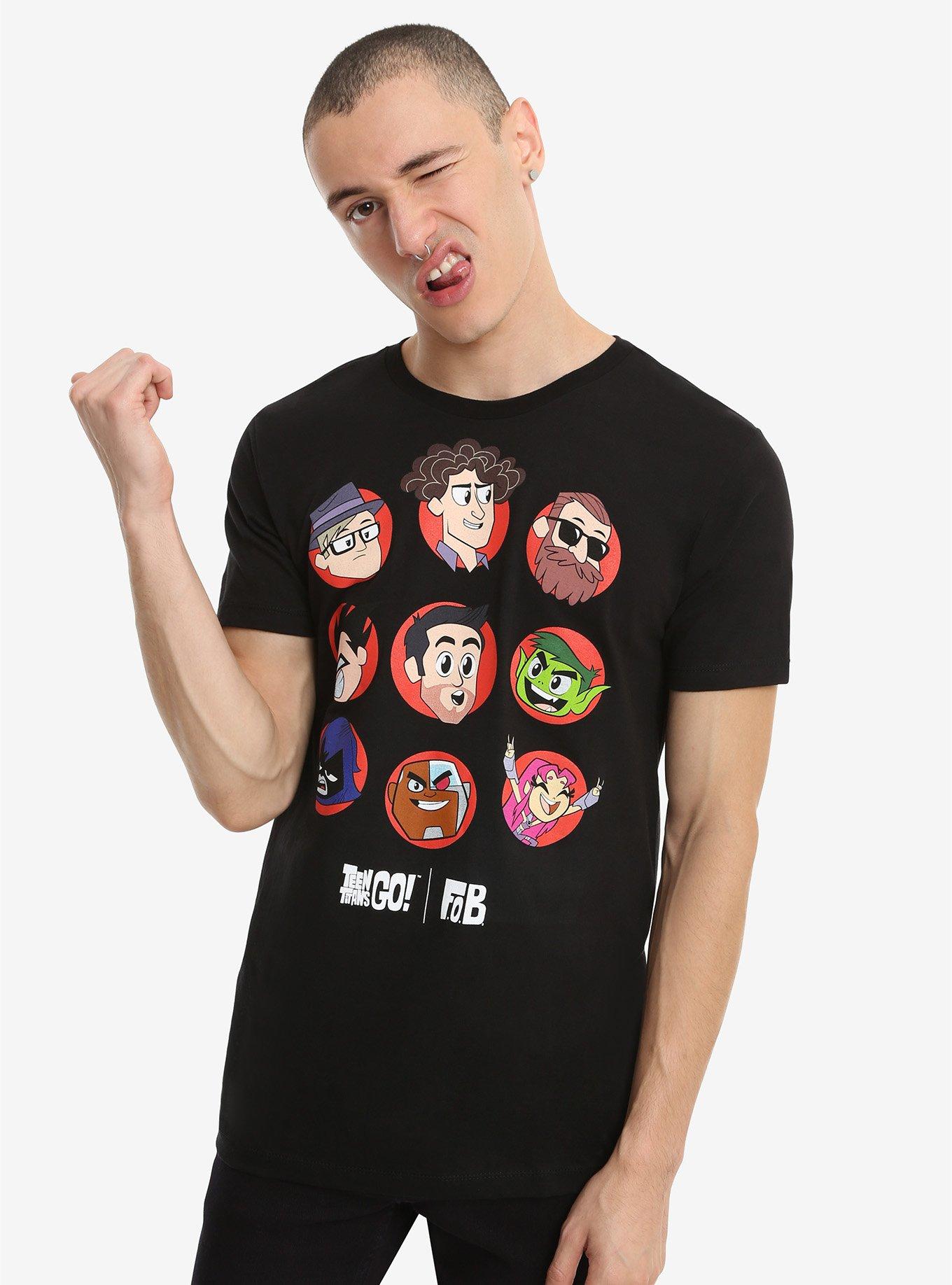 Fall Out Boy Teen Titans Go! Portraits T-Shirt, , alternate