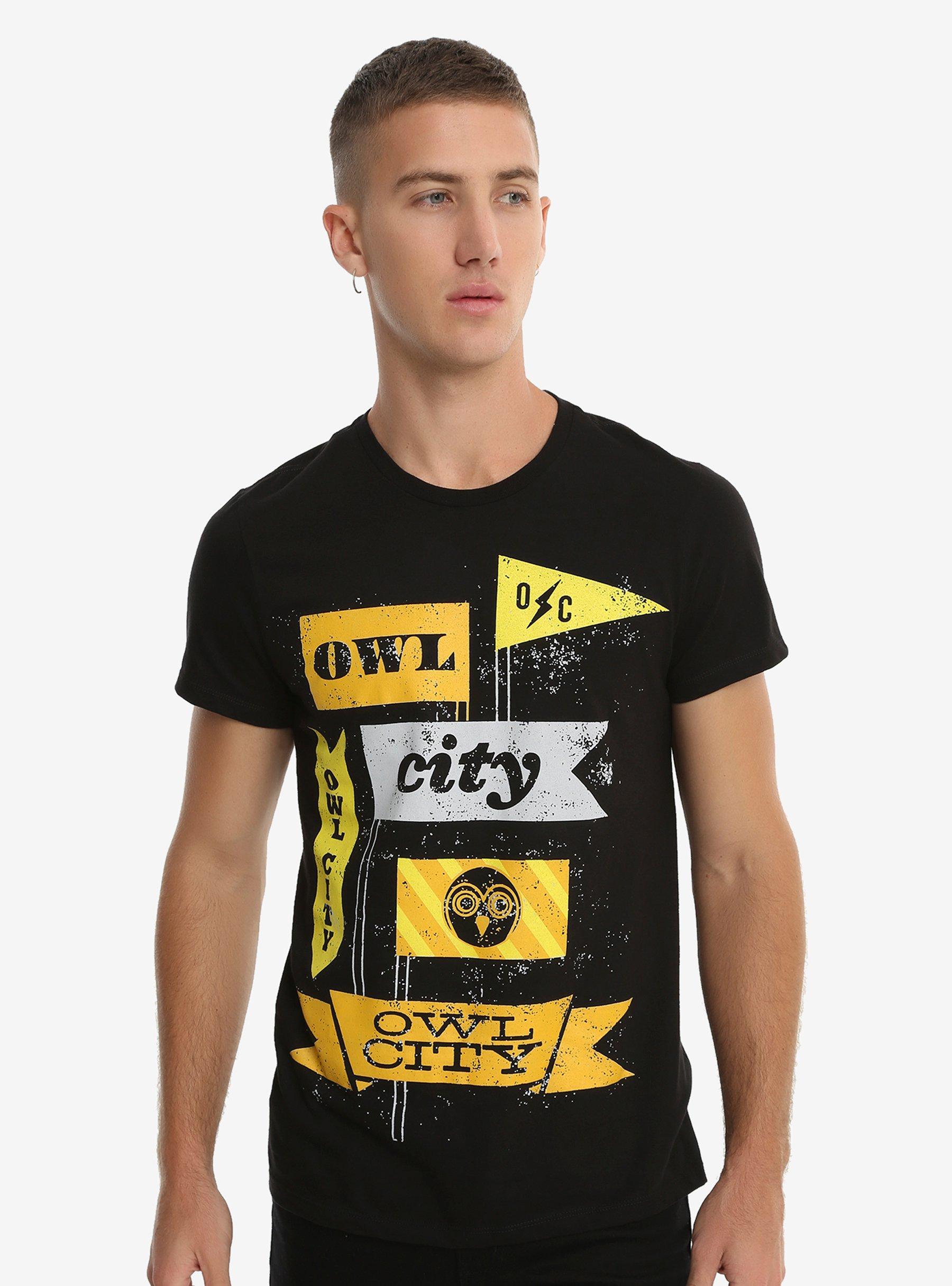 Owl City Flags T-Shirt, , alternate