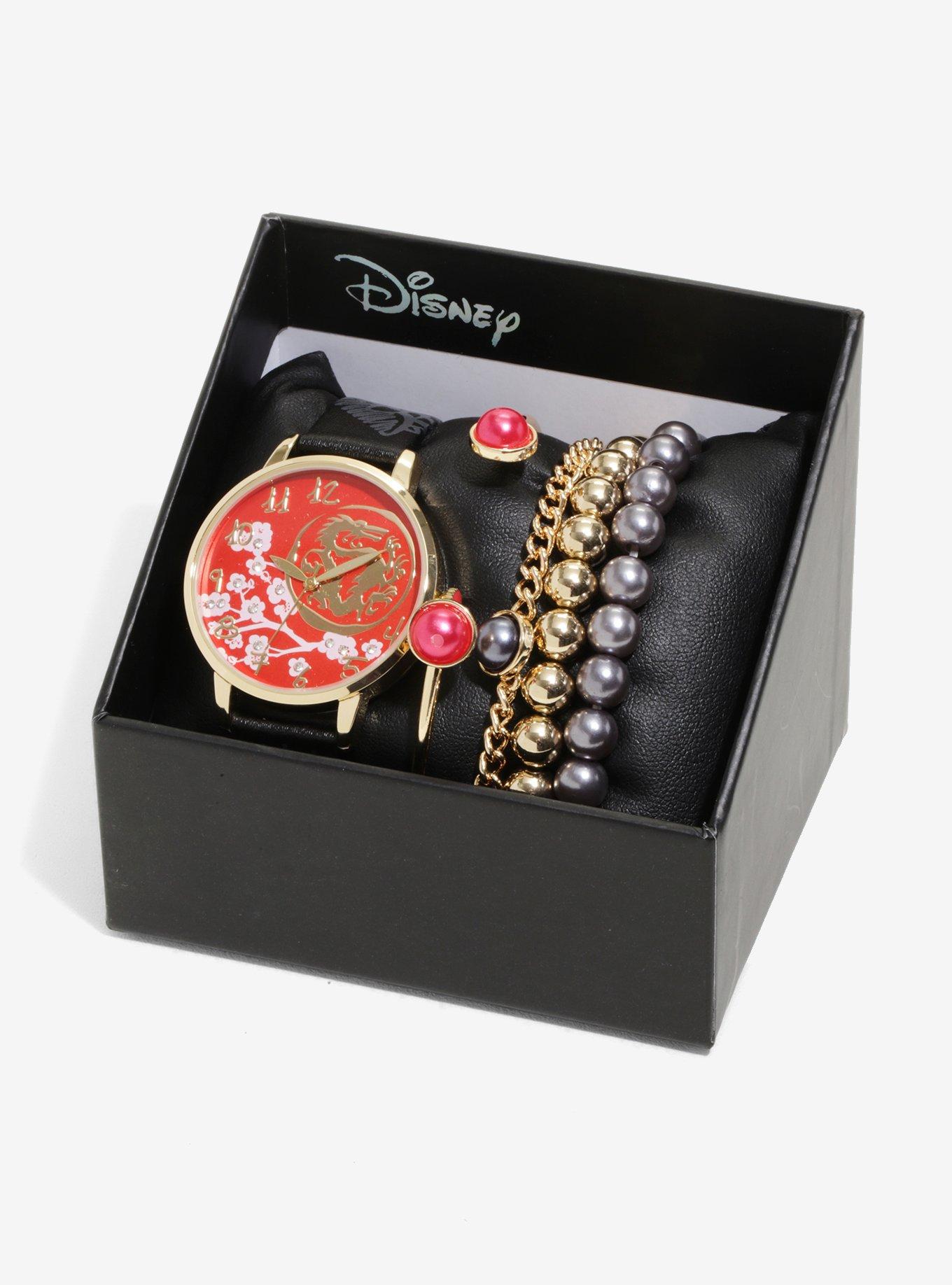 Disney Mulan Dragon Watch Bracelet Set - BoxLunch Exclusive, , alternate