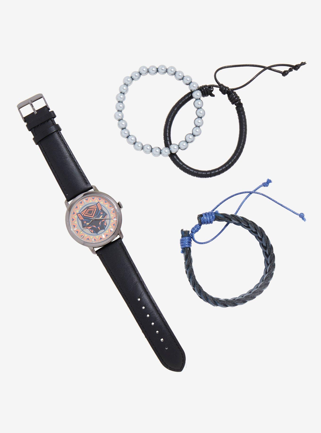 Marvel Black Panther Watch Set - BoxLunch Exclusive, , alternate