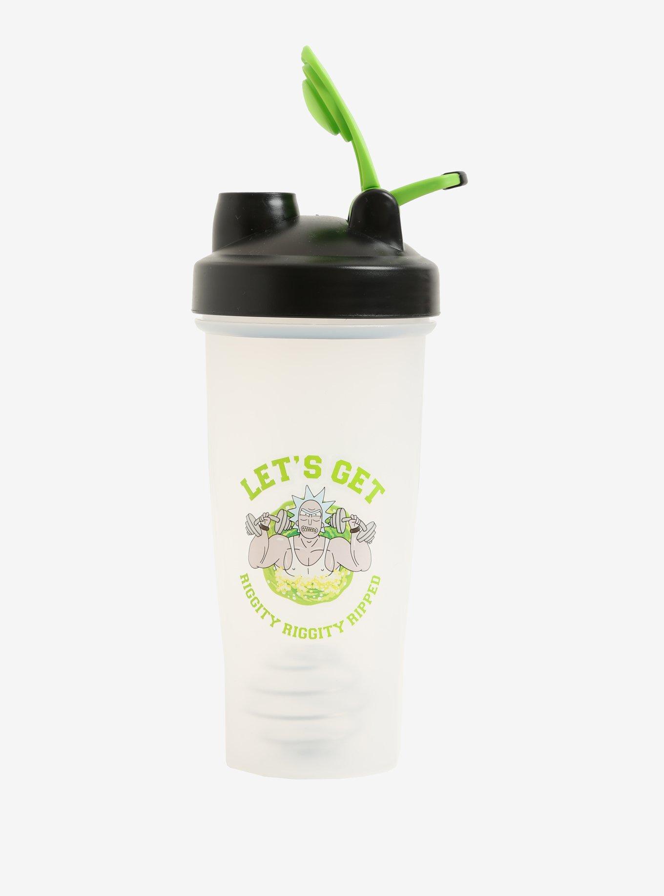Rick And Morty Rick's Gym Shaker Bottle, , alternate