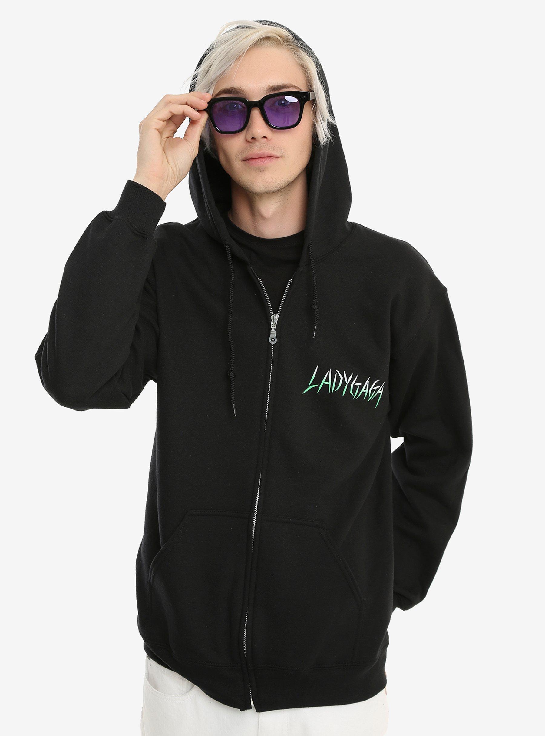 Lady Gaga Pop Glasses Hoodie, , alternate