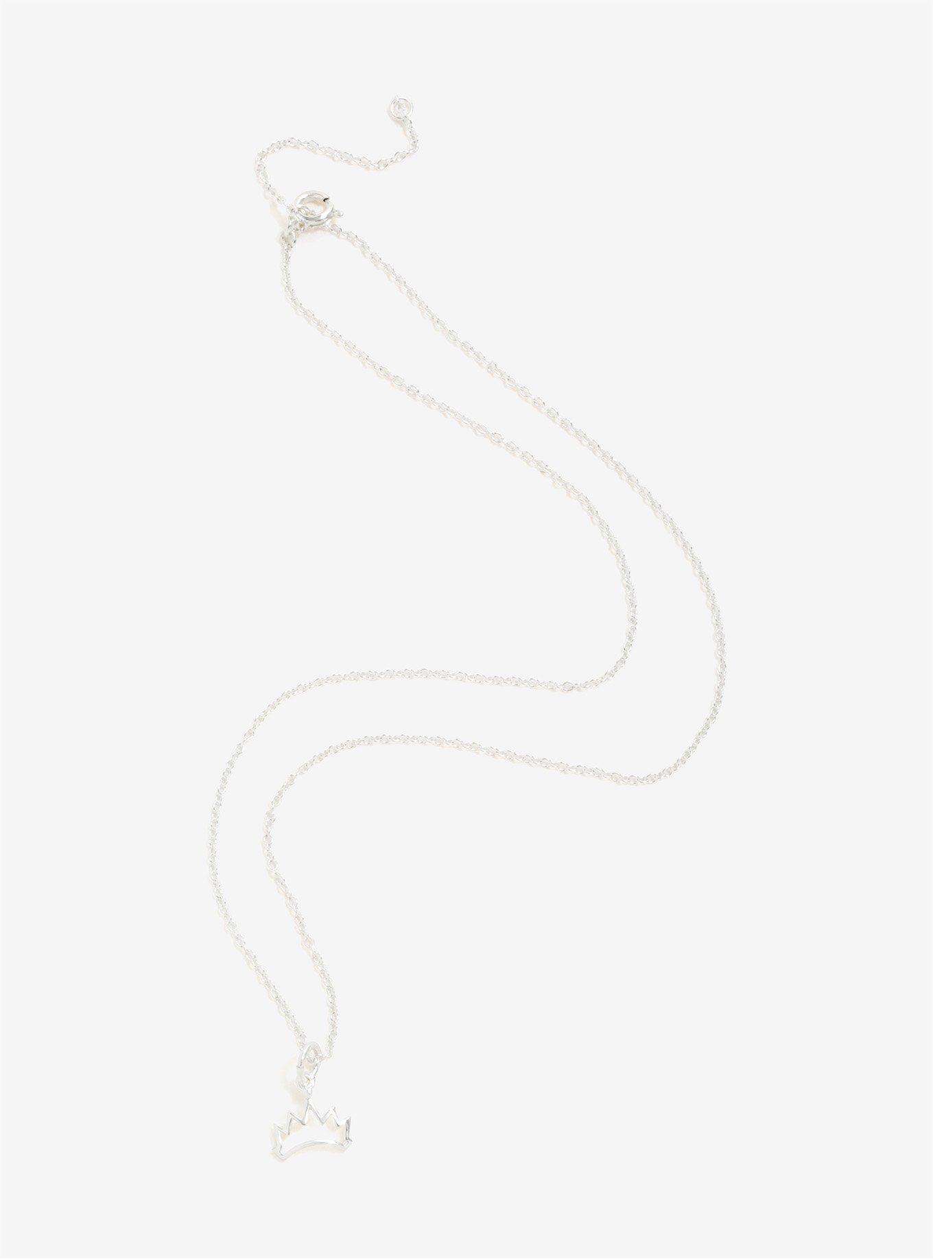 Disney Snow White And the Seven Dwarfs Evil Queen Crown Necklace - BoxLunch Exclusive, , alternate