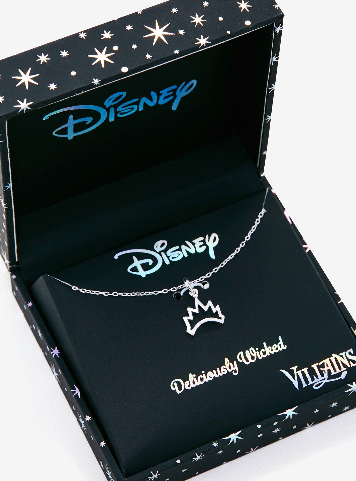 Disney Snow White And the Seven Dwarfs Evil Queen Crown Necklace - BoxLunch Exclusive, , alternate