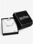 Harry Potter Slytherin Cursive Stone Necklace - BoxLunch Exclusive, , alternate