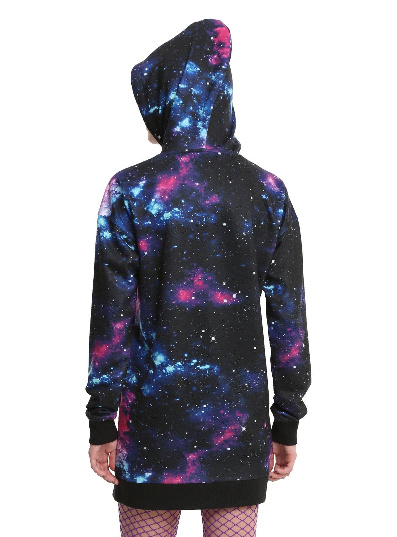 Galaxy Hoodie Dress, , alternate