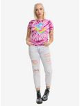 Lisa Frank Bear & Candy Tie-Dye Girls T-Shirt, , alternate