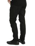 Raw X Black Zipper Pocket Skinny Jeans, , alternate