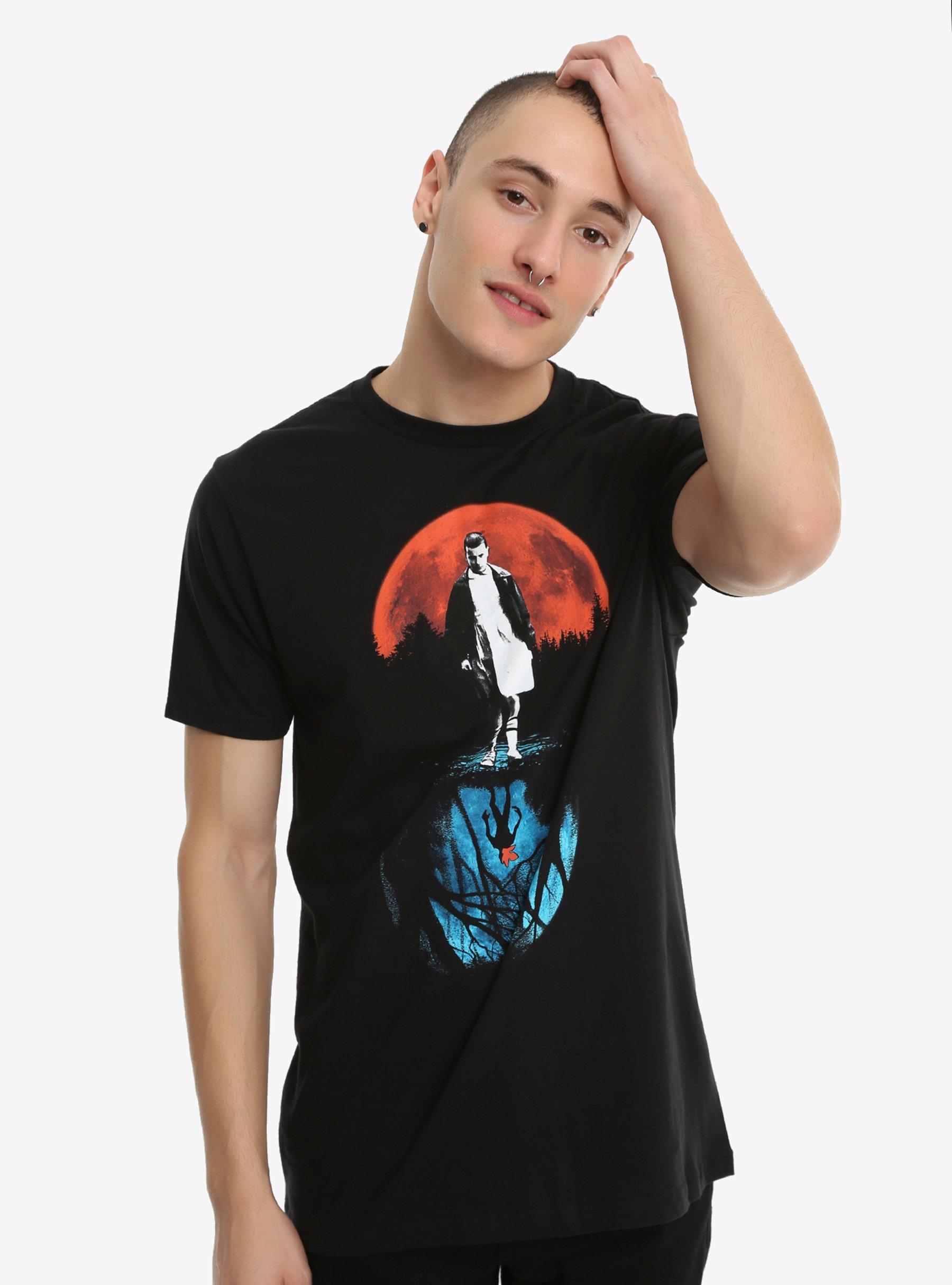 Stranger Things Eleven Moon T-Shirt, , alternate