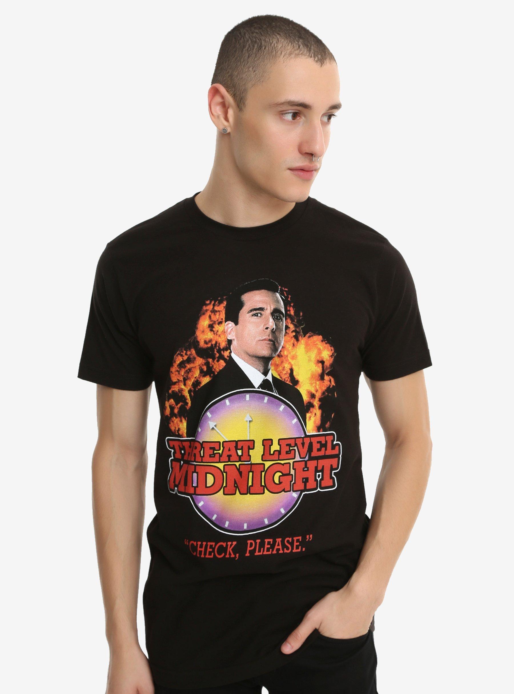 The Office Threat Level Midnight T-Shirt, , alternate