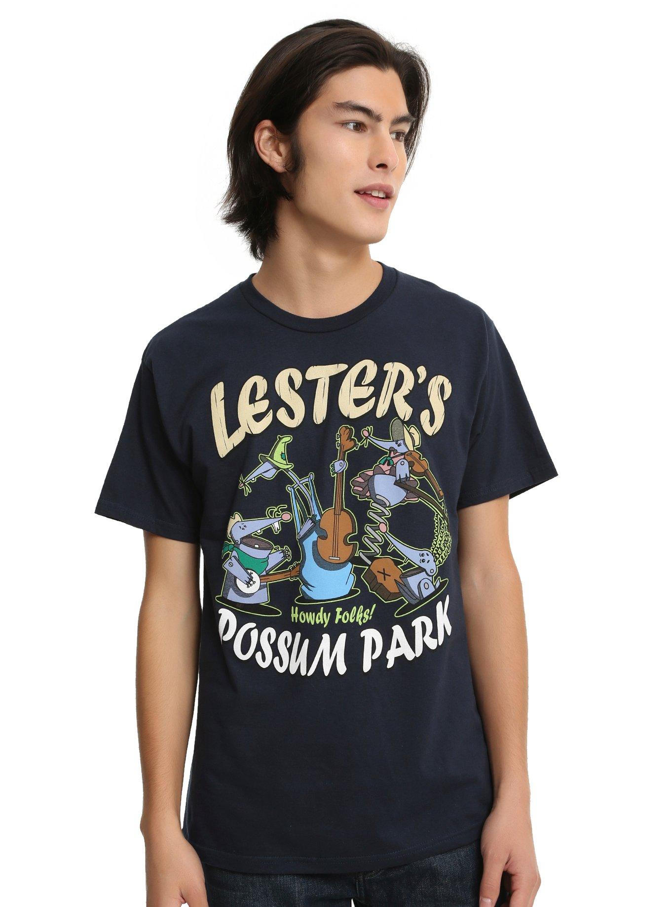 Disney A Goofy Movie Lester's Possum Park T-Shirt, , alternate