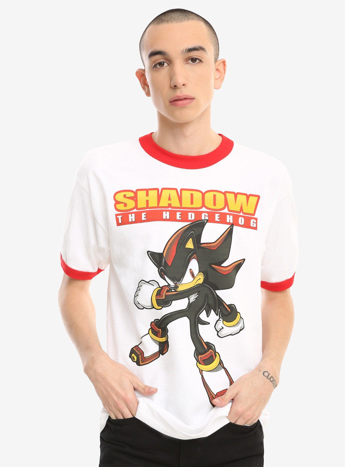 Sonic The Hedgehog Shadow Ringer T-shirt, , alternate