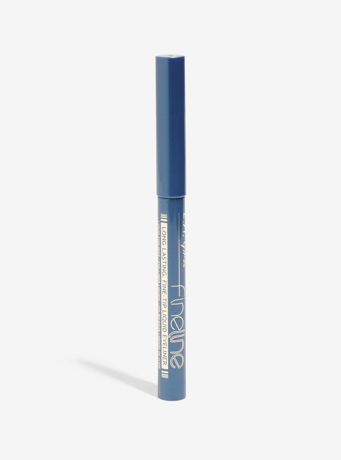 L.A. Girl Fineline Dark Blue Liquid Eyeliner, , alternate