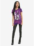 The Nightmare Before Christmas Character Purple Tie Dye Girls T-Shirt, TIE DYE, alternate