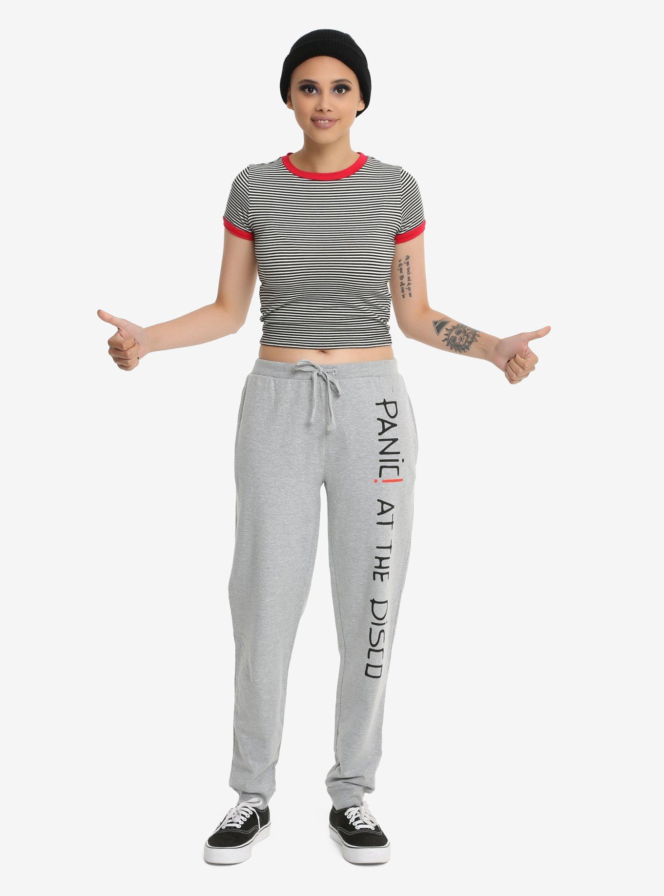 Panic! At The Disco Logo Girls Jogger Pants, , alternate