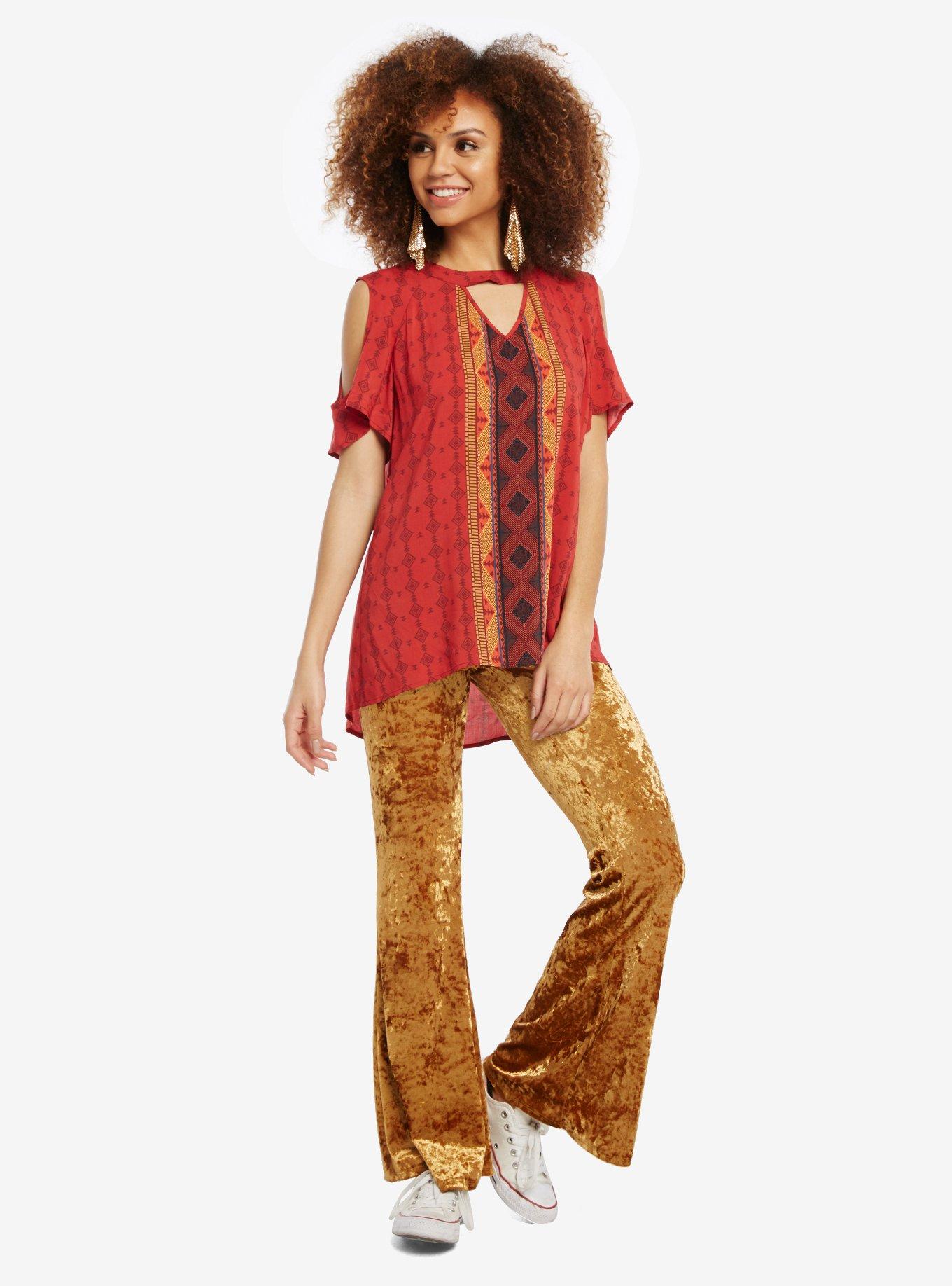 Marvel Black Panther Nakia Cold Shoulder Top, , alternate