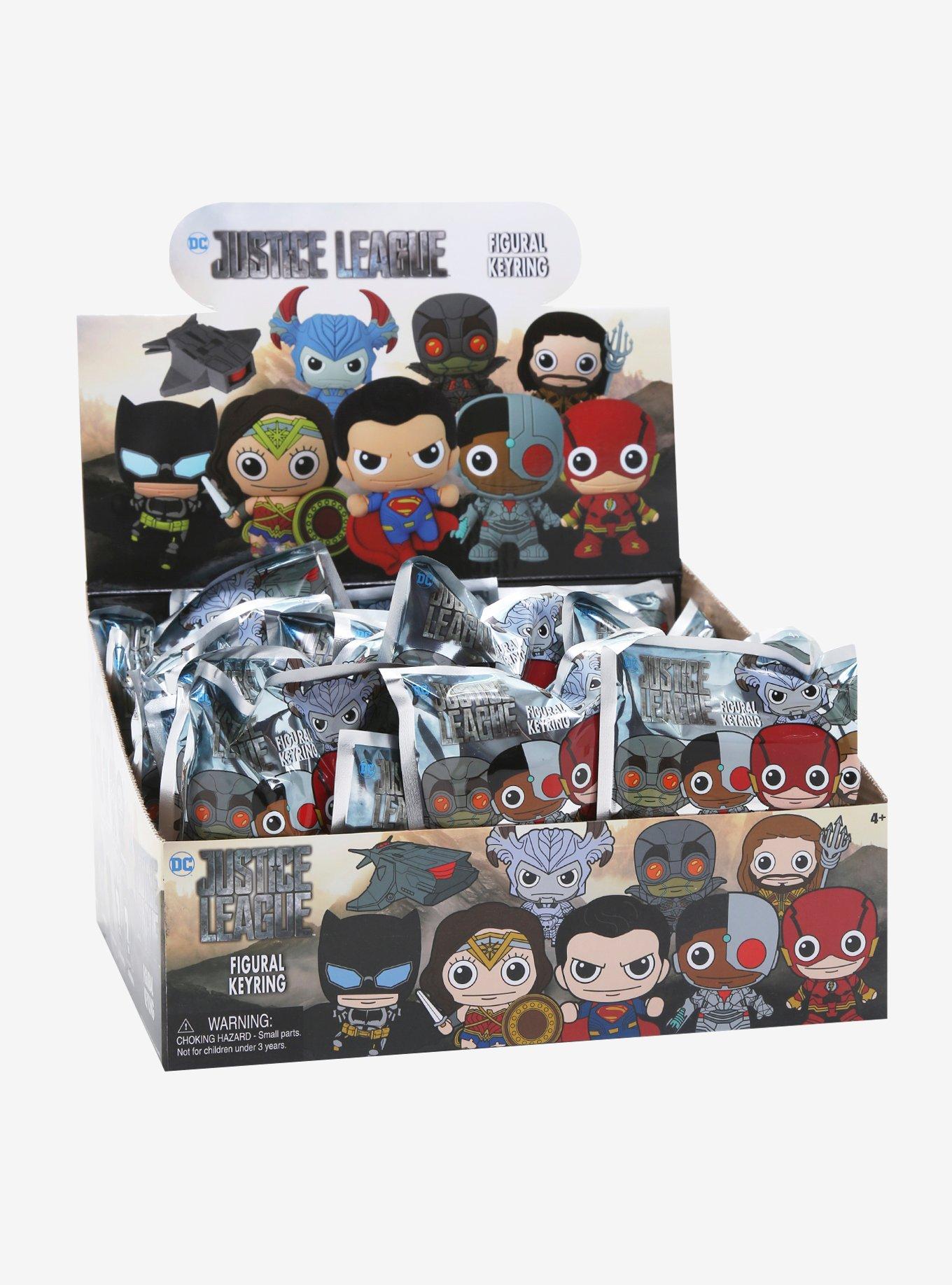 DC Comics Justice League Blind Bag Figural Key Chain, , alternate