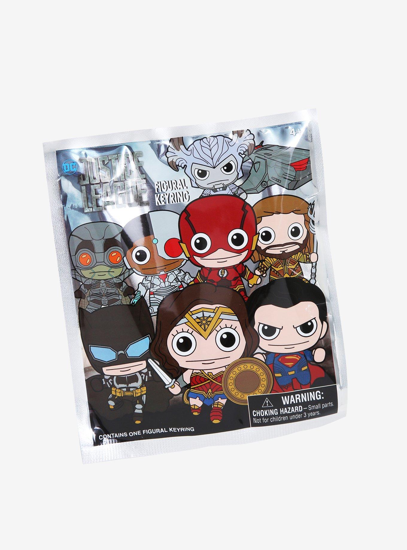 DC Comics Justice League Blind Bag Figural Key Chain, , alternate