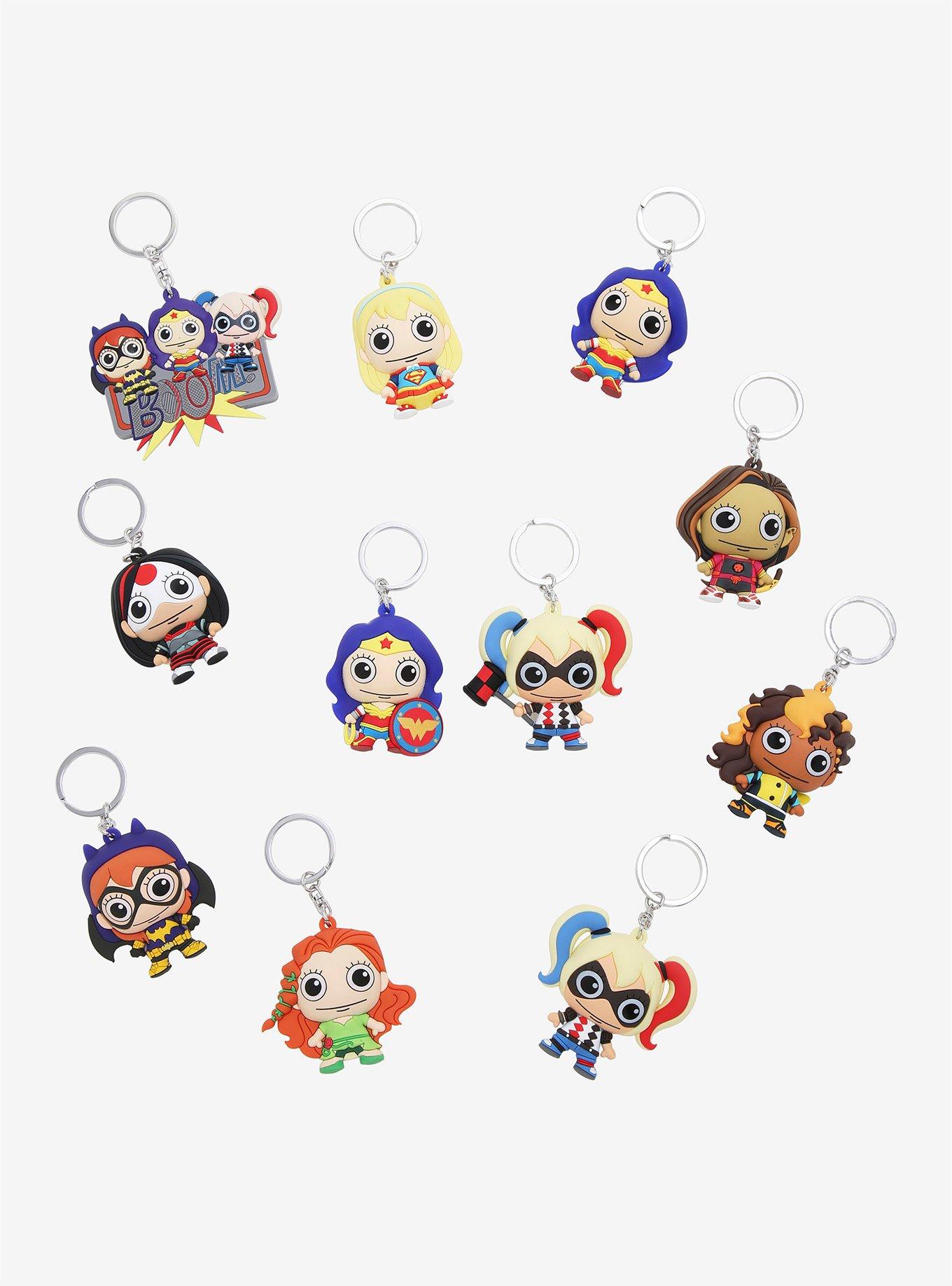 DC Comics DC Super Hero Girls Blind Bag Figural Key Chain, , alternate