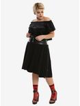 Tripp Double Belted Hi-Low Hem Skirt Plus Size, , alternate