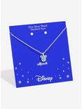 Disney Mickey Mouse March Aqua Birthstone Necklace, , alternate