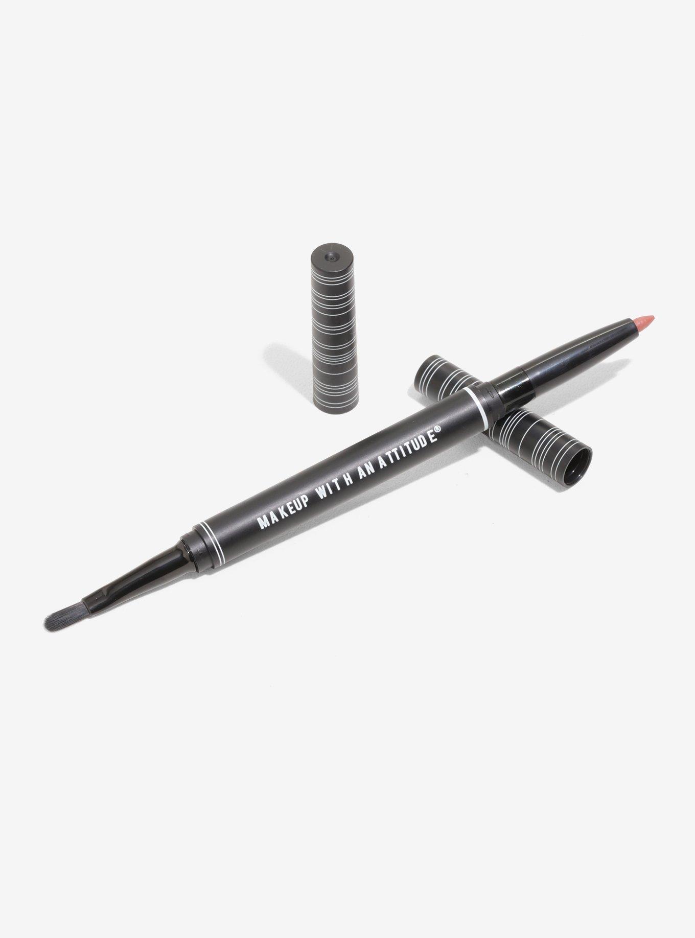 Rude Cosmetics 2.4.1 Morning After Lip Liner & Brush, , alternate