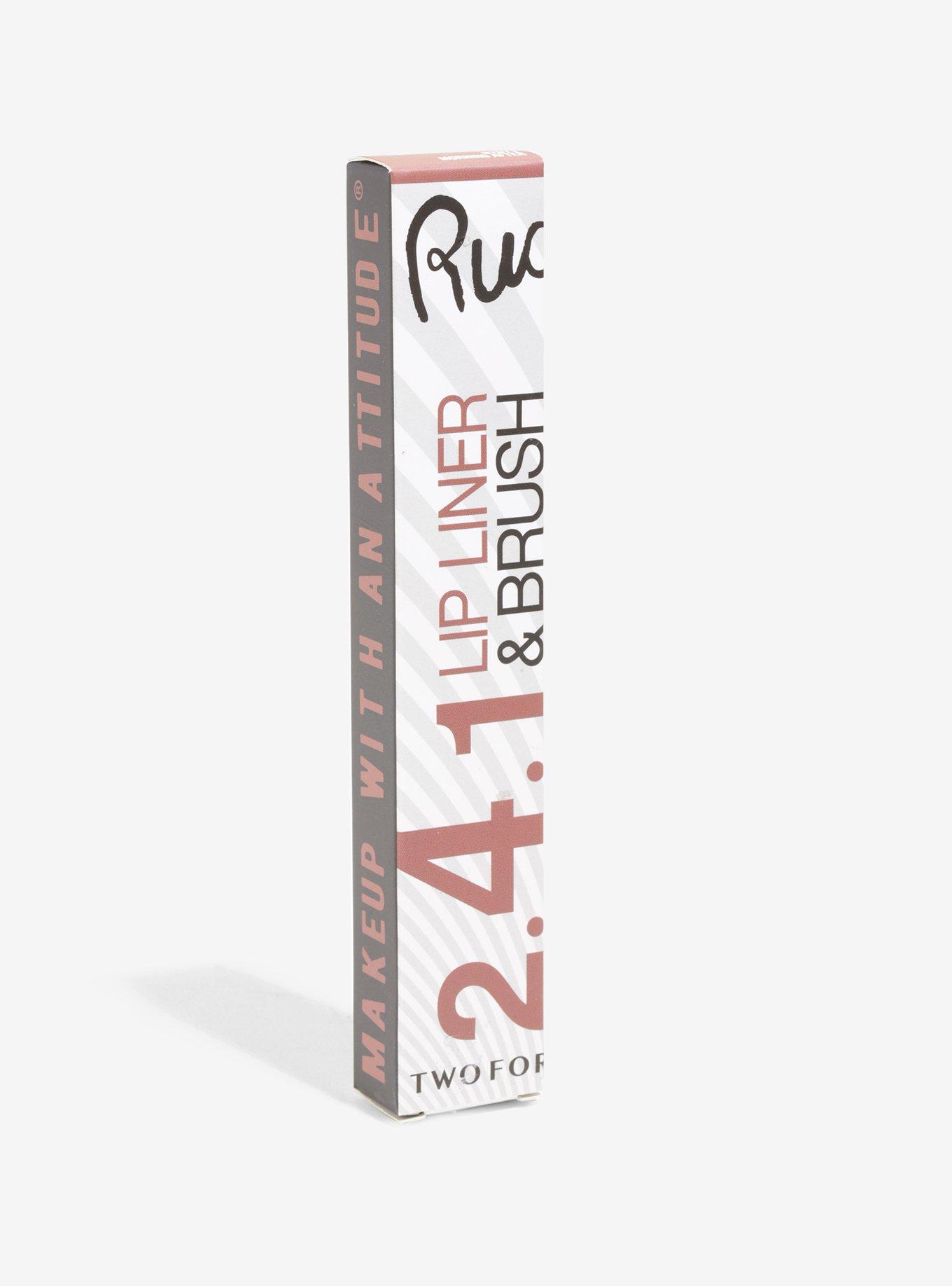 Rude Cosmetics 2.4.1 Morning After Lip Liner & Brush, , alternate