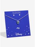 Disney Mickey Mouse May Emerald Birthstone Necklace, , alternate