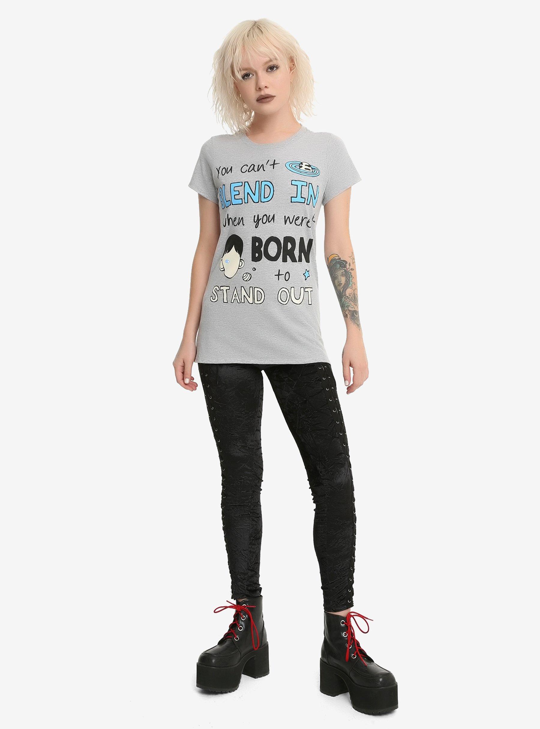 Wonder Can't Blend In Girls T-Shirt, , alternate