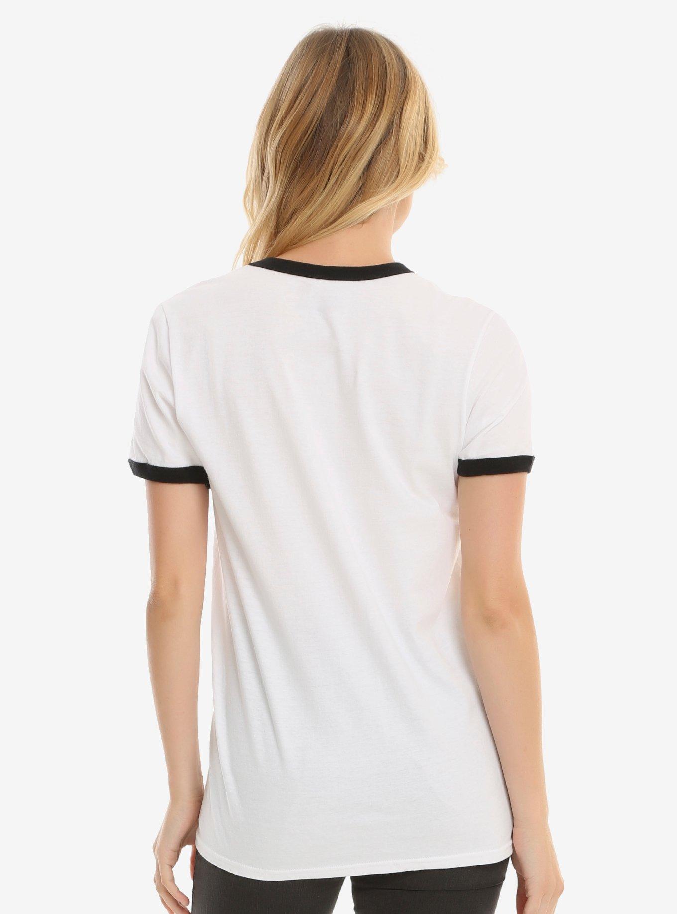 Stranger Things Board Game Womens Ringer Tee, , alternate