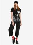 The Nightmare Before Christmas Jack & Sally Ghouls Girls T-Shirt, BLACK, alternate