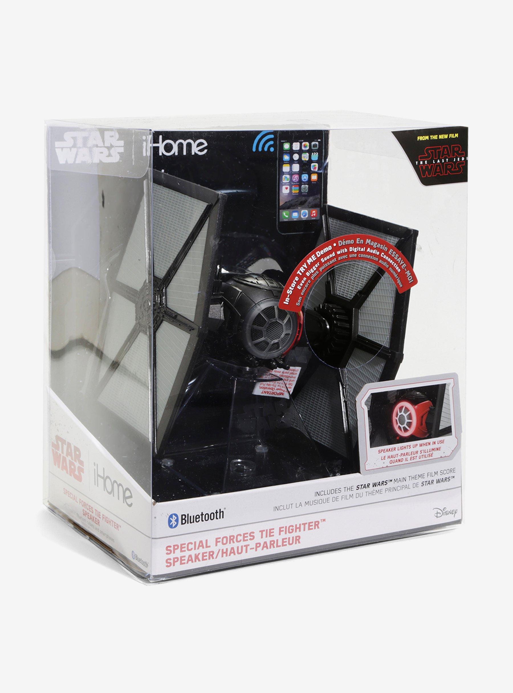 Star Wars: The Last Jedi Special Forces Tie Fighter Bluetooth Speaker, , alternate