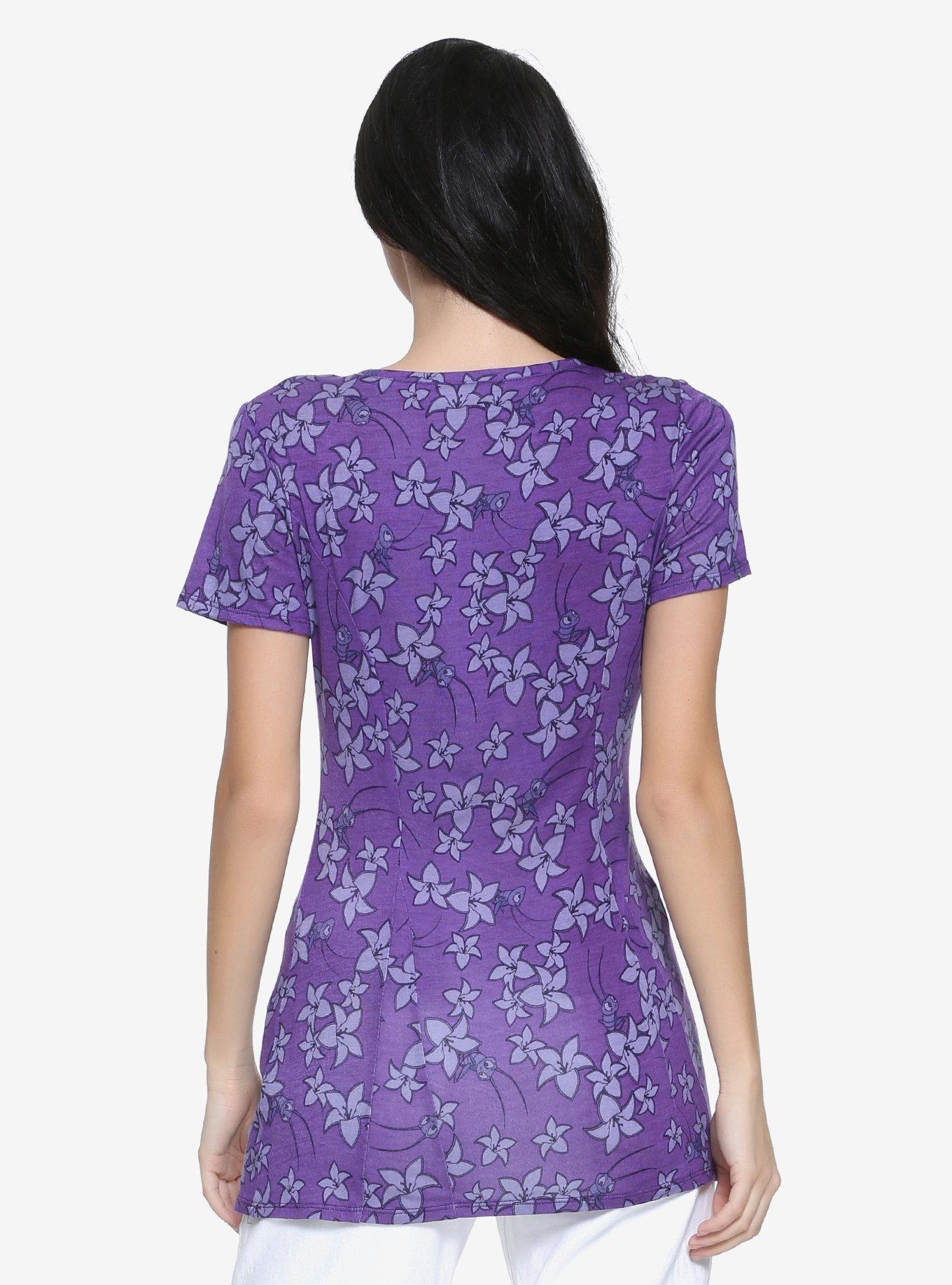 Disney Mulan Floral Cri-Kee Blouse - BoxLunch Exclusive, , alternate