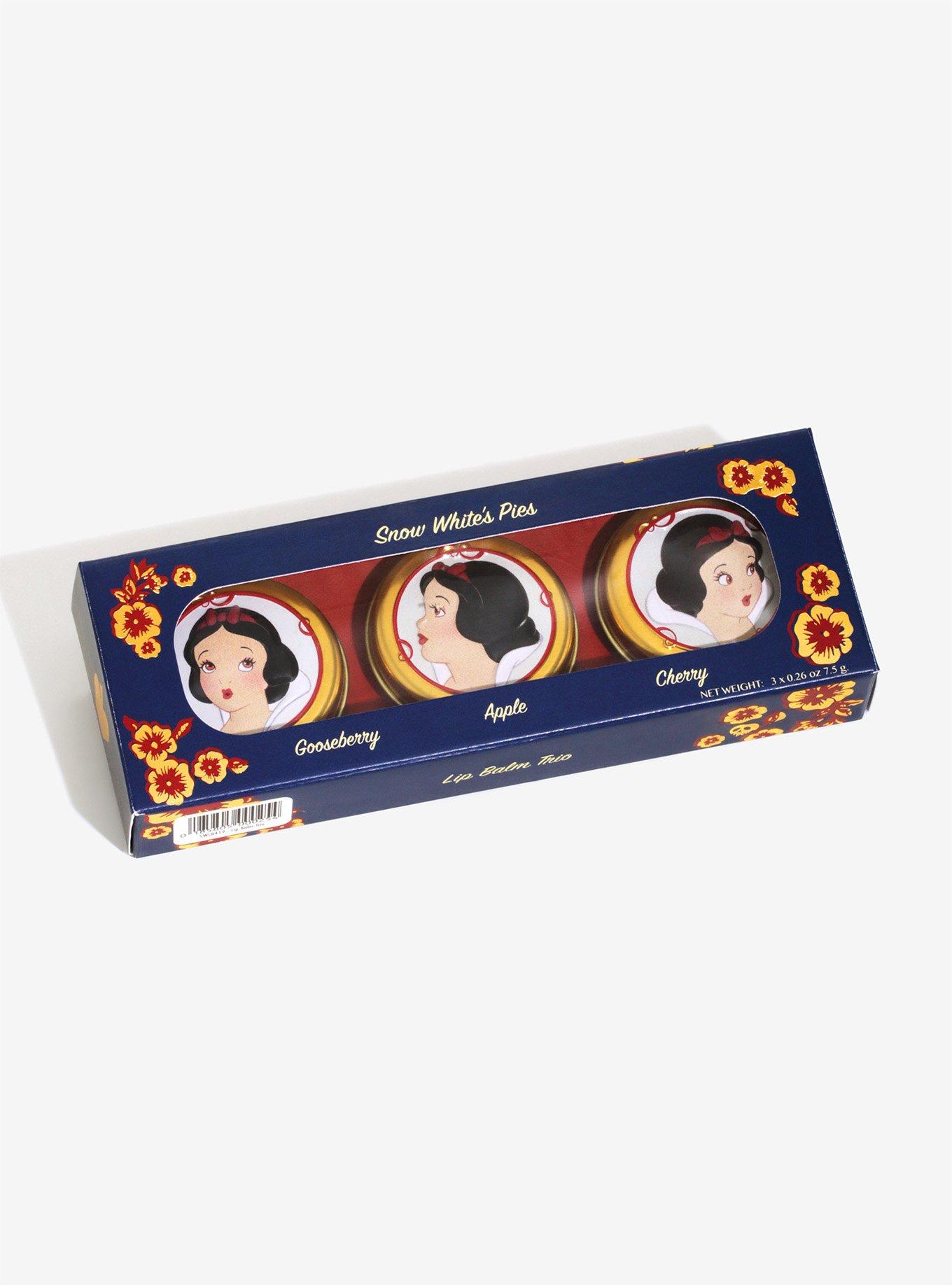 Besame Cosmetics Disney Snow White And The Seven Dwarfs Snow White's Pies Lip Balm Trio, , alternate