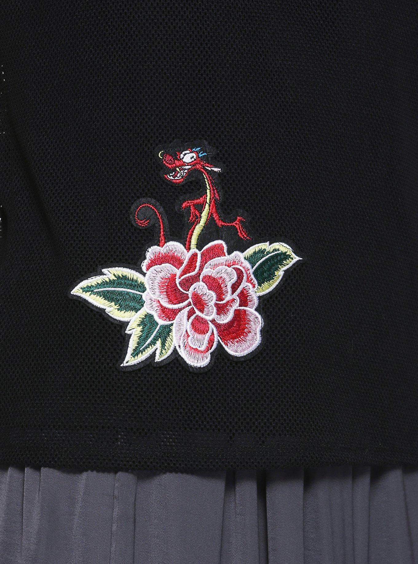 Disney Mulan Mushu Mesh Womens Top - BoxLunch Exclusive, , alternate