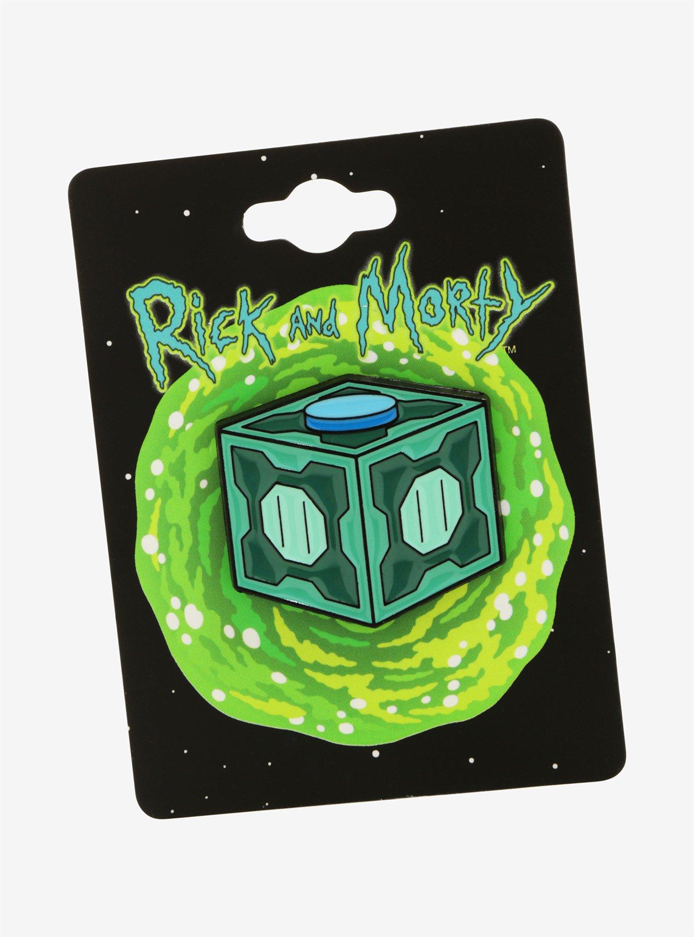 Rick And Morty Mr. Meeseeks Box Enamel Pin, , alternate