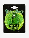 Rick And Morty Pickle Rick Enamel Pin, , alternate