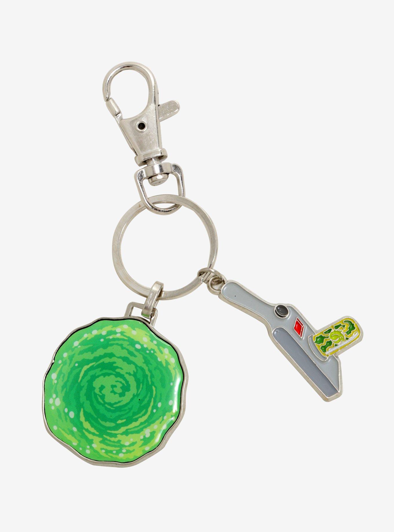 Rick And Morty Portal Gun Key Chain, , alternate