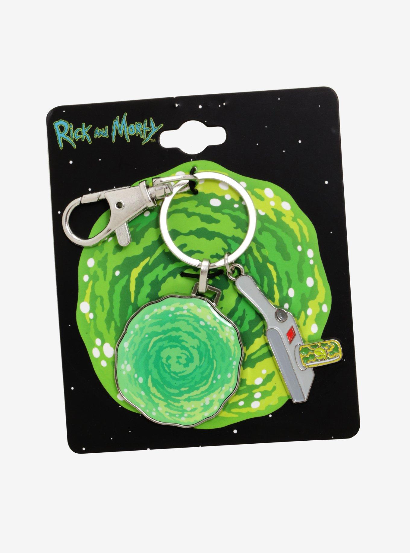 Rick And Morty Portal Gun Key Chain, , alternate