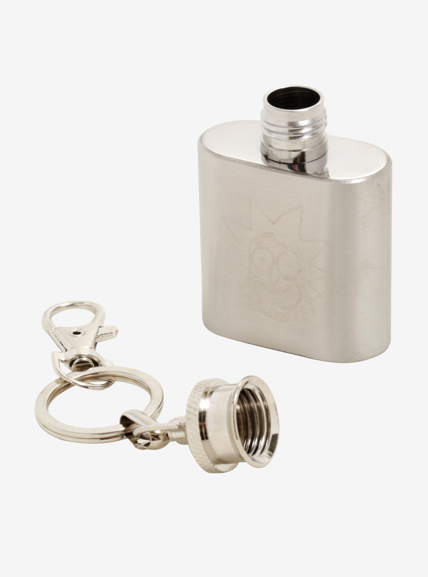 Rick And Morty Flask Key Chain, , alternate