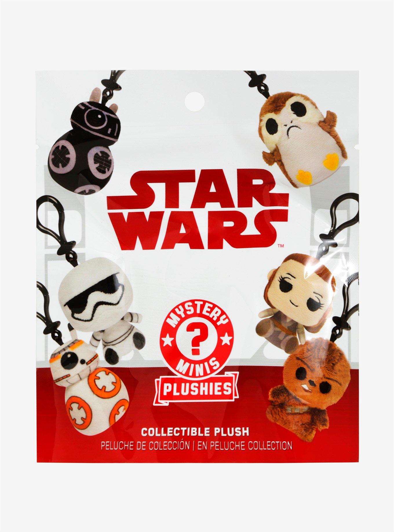 Funko Mystery Minis Plushies Star Wars: The Last Jedi Blind Bag Plush Key Chain, , alternate