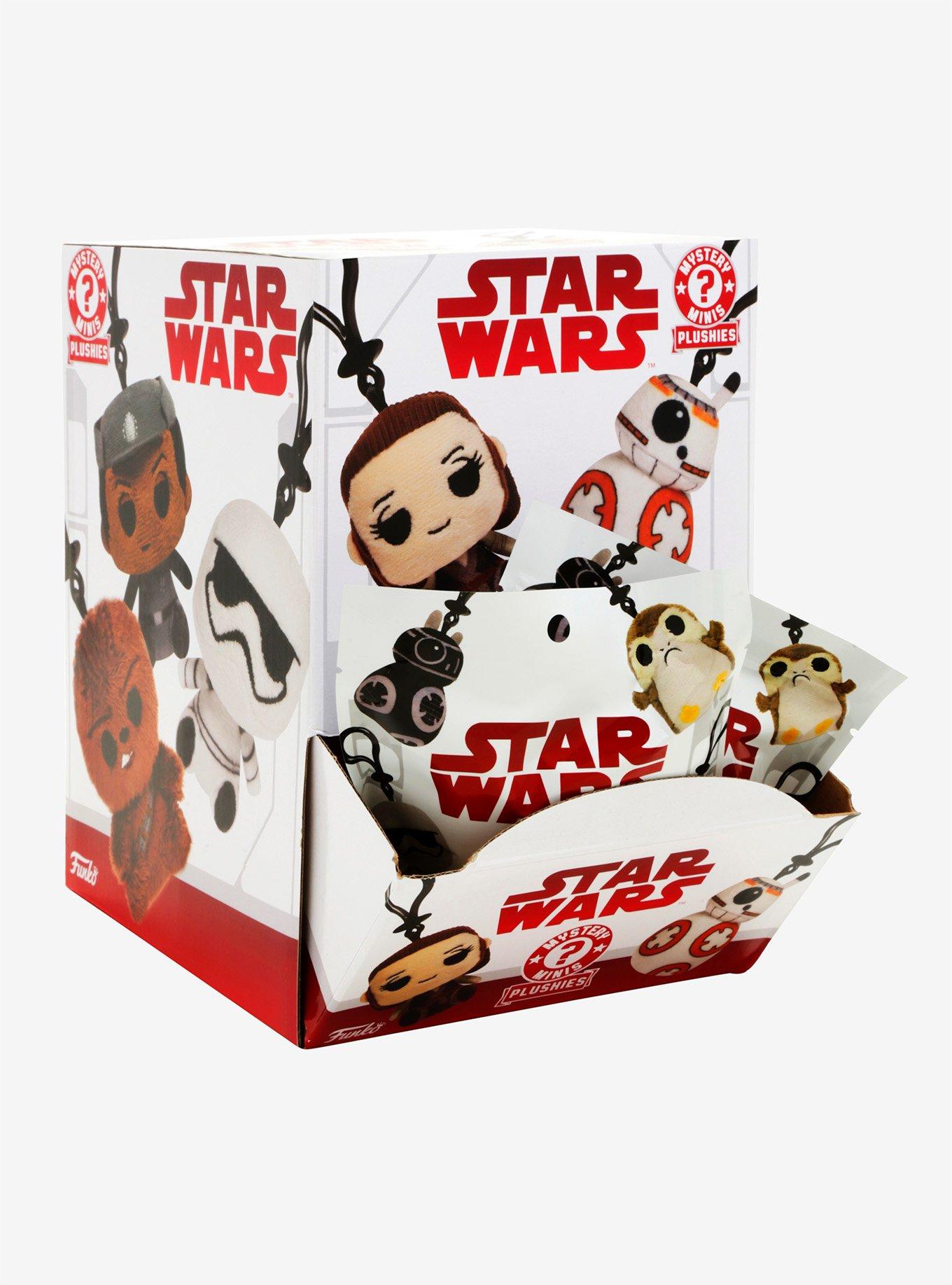 Funko Mystery Minis Plushies Star Wars: The Last Jedi Blind Bag Plush Key Chain, , alternate